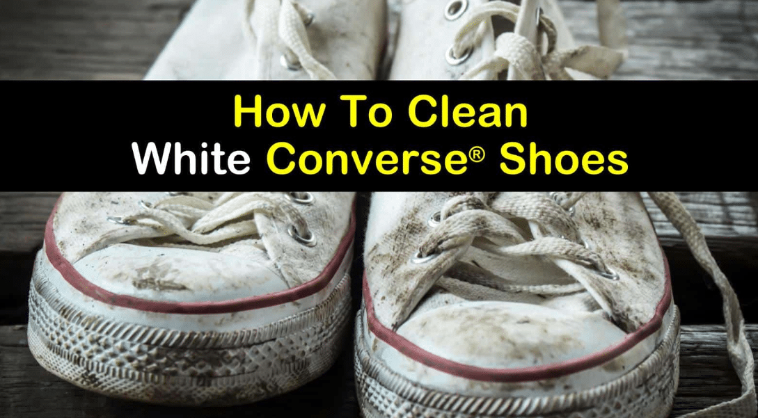 White Converse Clean