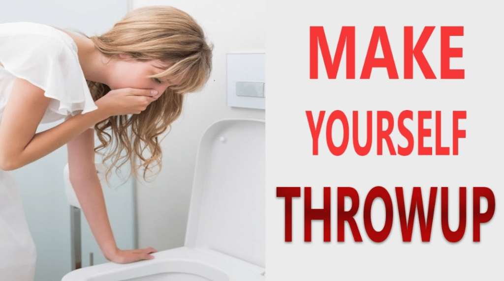 How To Make Yourself Throw Up Easily Happy LifeStyle