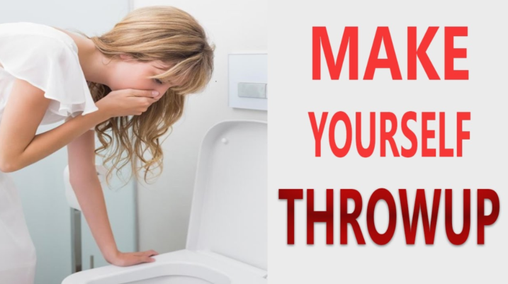 How To Make Yourself Throw Up Easily – Happy LifeStyle